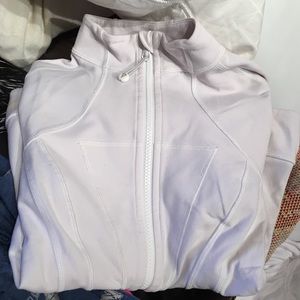 Ivivva White Perfect Your Practice Jacket